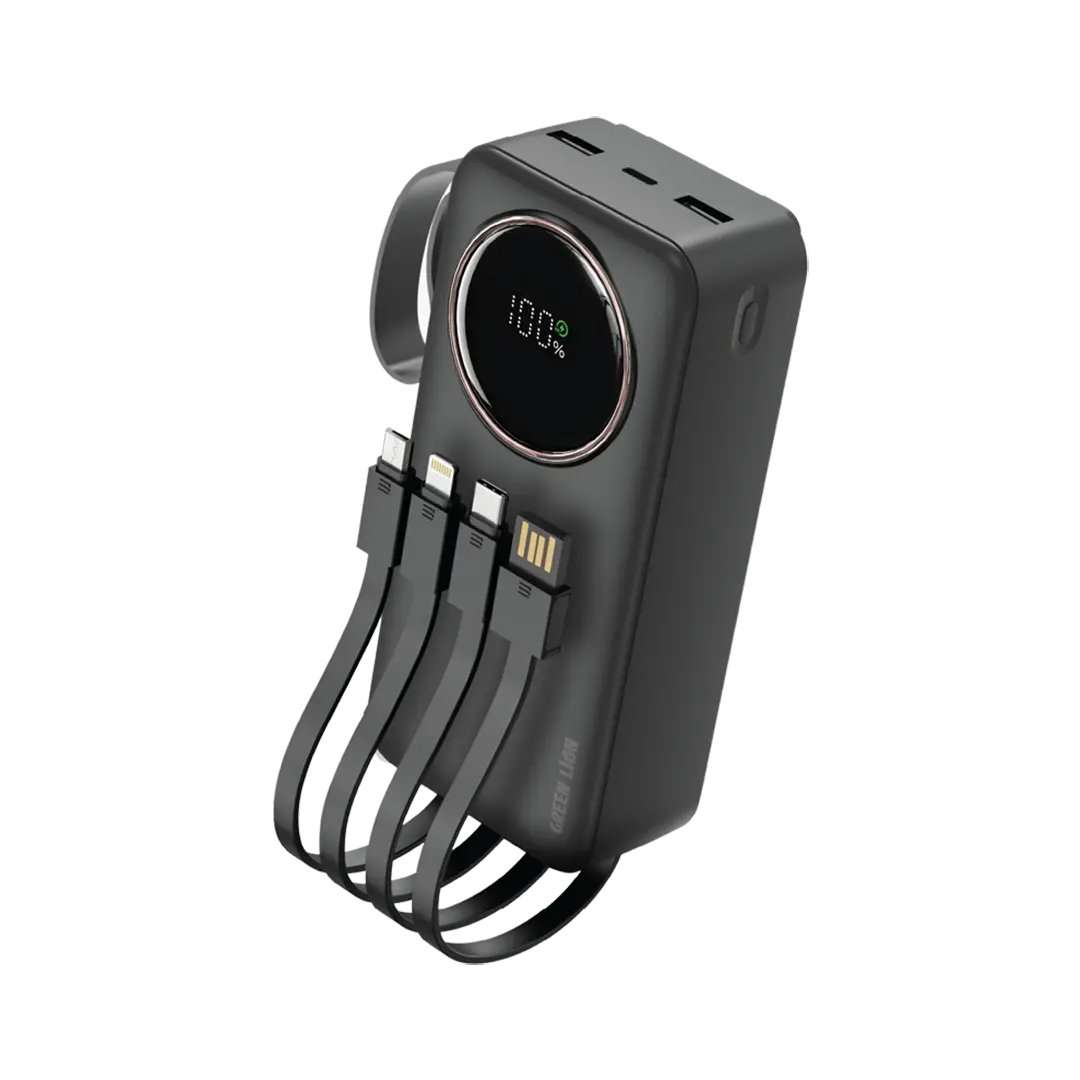 Green Lion Power Pulse 20000 mAh Power Bank PD 22.5W - Linkphones Center